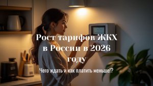 Рост тарифов ЖКХ в 2026 году!?