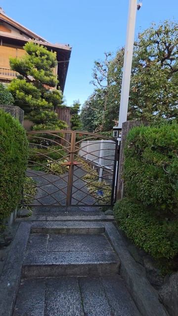 Дорогой район Киото, Япония