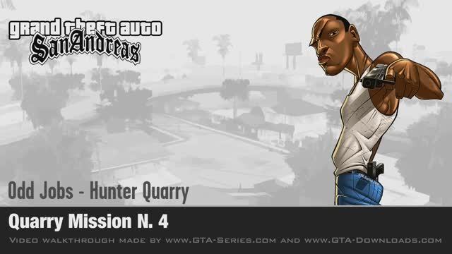 GTA San Andreas - Walkthrough - Quarry Mission #4 (HD)