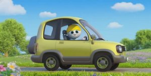 Гонка на облаках: кто быстрее? мультик