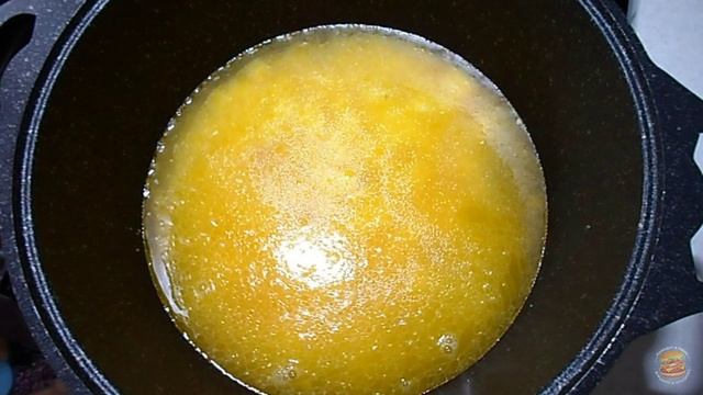 Суп с фрикадельками и рисом