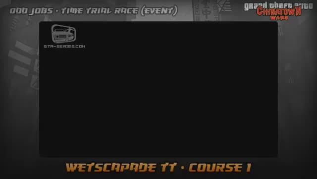 GTA Chinatown Wars - Walkthrough - Time Trial Race - Wetscapade TT - Course #1