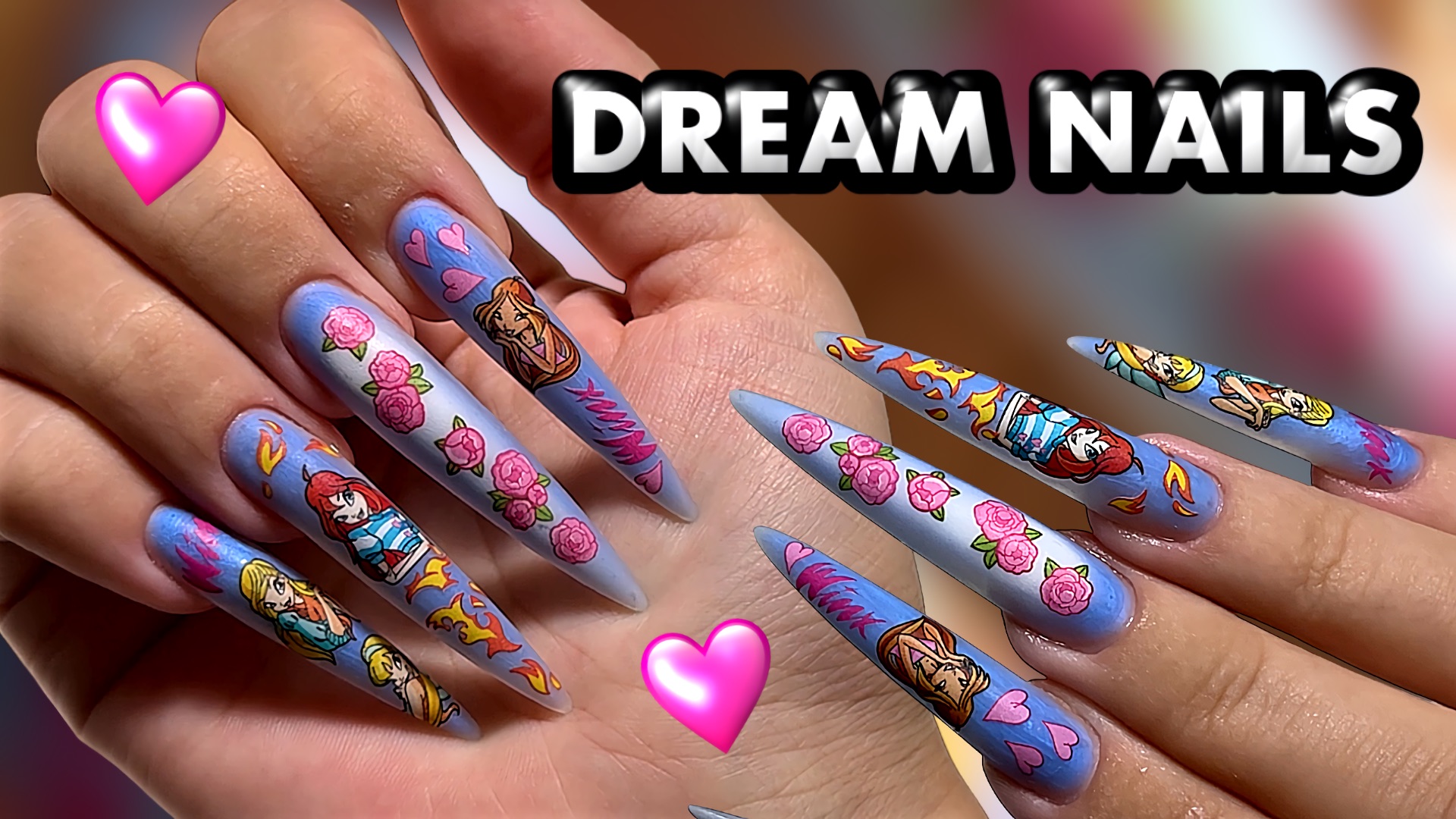 ВИНКС на ногтях 😍 ГРАДИЕНТ БЕЗ АЭРОГРАФА + слайдеры смотреть онлайн