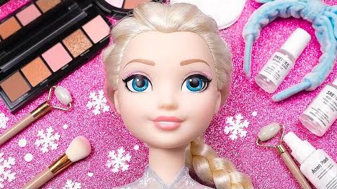 Замороженная Королева Эльза Макияж ASMR, Холодное сердце ASMR