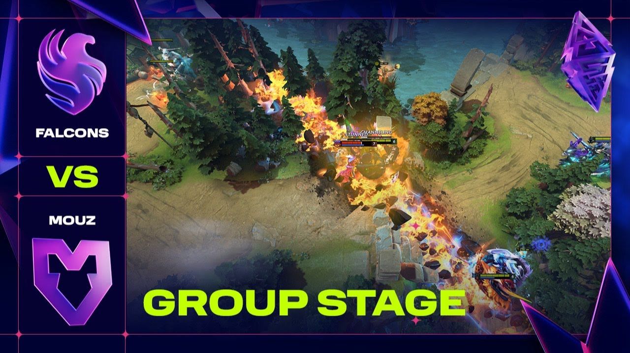 28.11.25 | ХАЙЛАЙТЫ | Falcons - MOUZ | Групповой этап | BLAST Slam V