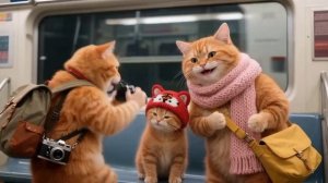 Лучшее ВИДЕО ДЛЯ ДЕТЕЙ Видео с Животными😸Истории про Кошек Видео про ЖИВОТНЫХ для ДЕТЕЙ