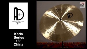 AGEAN CYMBALS KARIA 18  CHINA