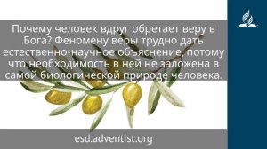 30 ноября 2025. Слово, которое рождает веру. Под сенью благодати | Адвентисты