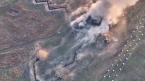 Война дронов №161. Уничтожение склада БК.