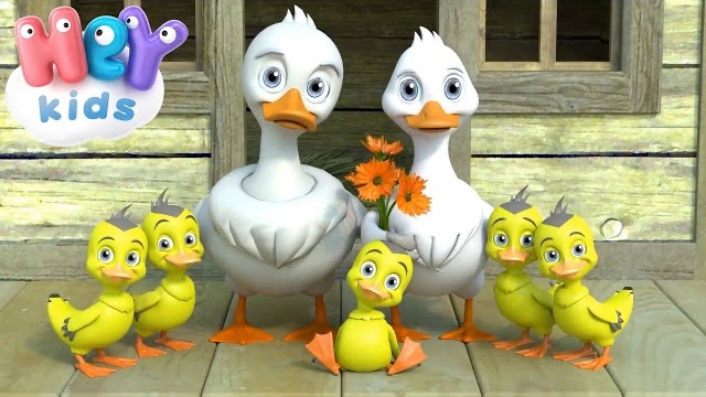 Пять Маленьких Утят-Детские песни смотреть онлайн