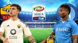 ФУТБОЛ ЧЕМПИОНАТ ИТАЛИИ.  РОМА - НАПОЛИ.  ТЕКСТОВАЯ ОНЛАЙН ТРАНСЛЯЦИЯ.