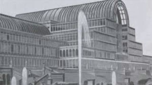 89 лет назад - В Лондоне сгорел Хрустальный дворец