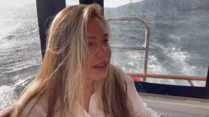 Начался ШТОРМ во время прогулки на ЯХТЕ в БАЛАКЛАВЕ, ДЕЛЬФИНЫ, КРЫМ 2023