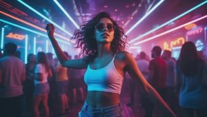 Электронная музыка в стиле Electro House.