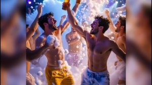 Сверху пена