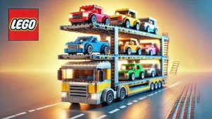 LEGO Transporter Успешно Перевозит 3 Автомобиля После Двух Исправлений