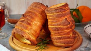 Сдобные сладкие трубочки. КЮРТЁШКАЛАЧ С КОРИЦЕЙ В ДУХОВКЕ