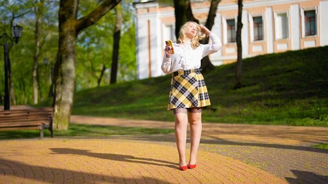 walk on Friday evening. Beautiful spring weather