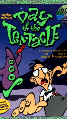 Day of the Tentacle - День щупальца_1993_Прохождение на ркусском(текст)