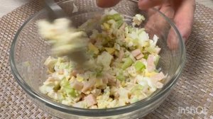 Зачем вам ТАЗИК Оливье? Салат 🥗 подача порционно!