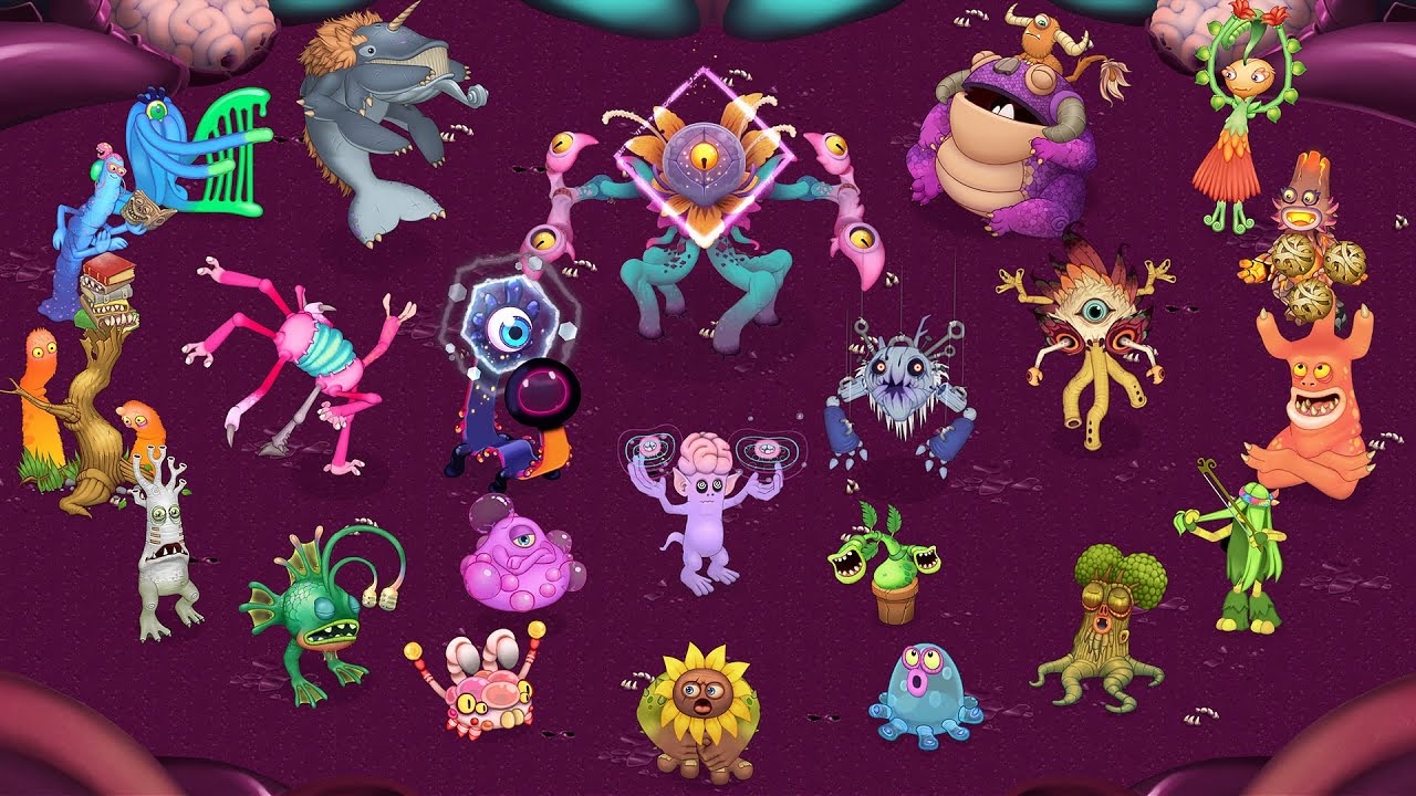 Остров Псионики - Фанатское Паранормальное Расширение - Волна 1 (My Singing Monsters)