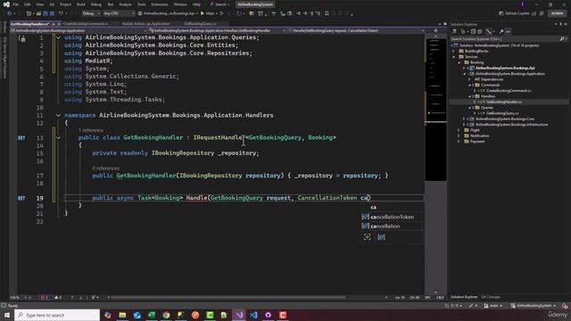 13 - Booking CommandsQueriesHandlers