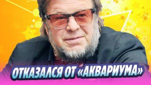 Борис Гребенщиков отказался от «Аквариума» 🔥 Новости Шоу-Бизнеса