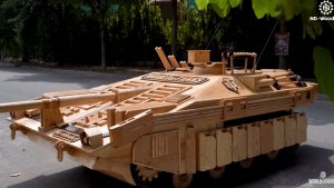 Я построил огромный шведский танк STRV 103