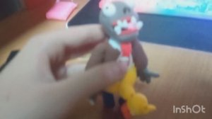 Лепим зомби с уткой из воздушного пластилина