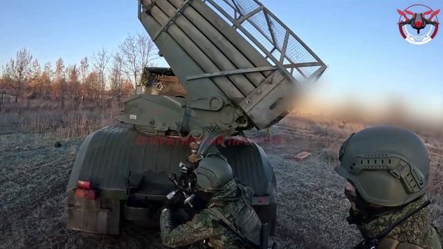 «Грады» разносят вражескую пехоту