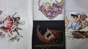 ВЫШИВАЛЬНЫЕ ЗАРИСОВКИ 18- 2025 /СТАРТЫ и ПЛАНЫ НА ДЕКАБРЬ/ вышивка крестиком