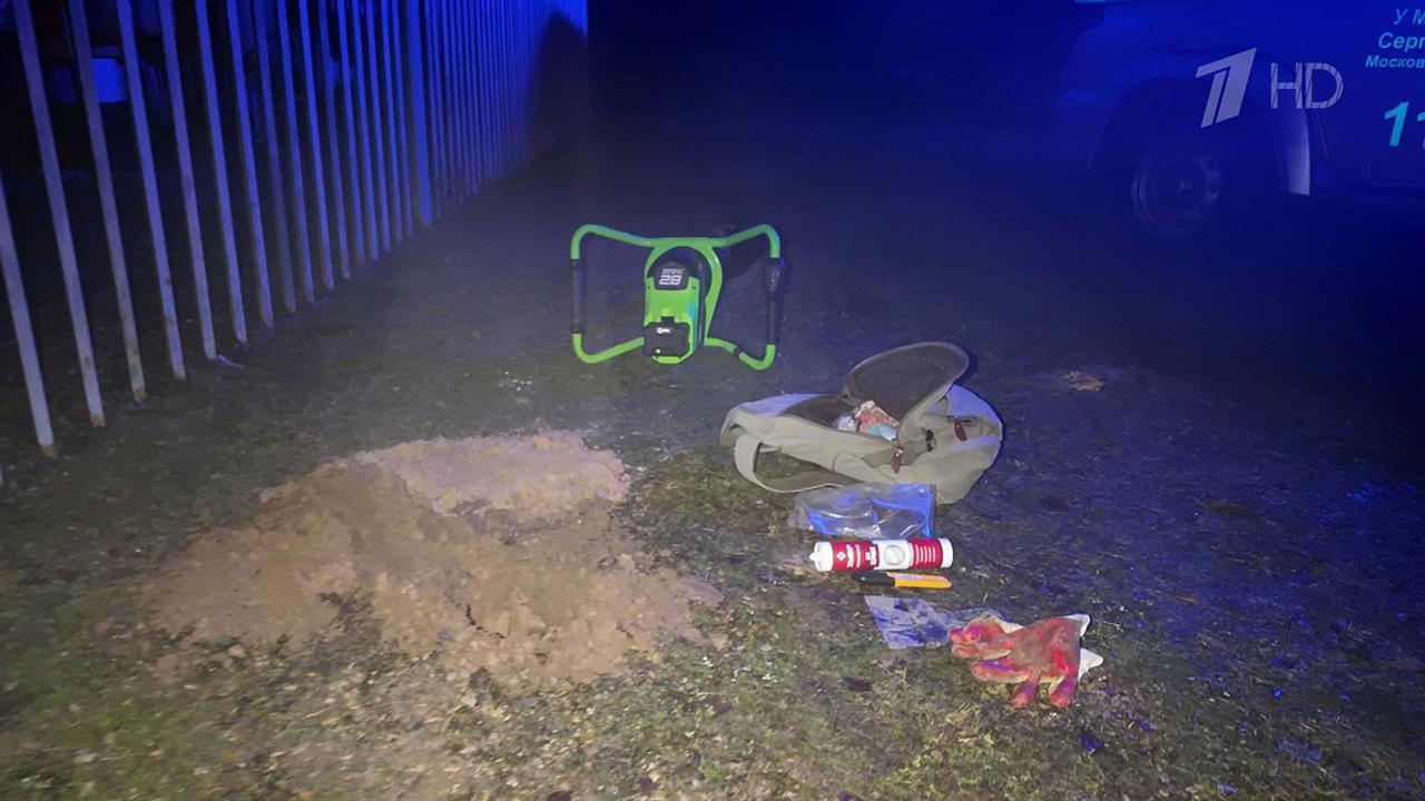 В Подмосковье предотвращен подрыв магистрального газопровода.