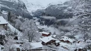 🇨🇭 Сельская местность Швейцарии во время сильного снегопада - прогулка по самым красивым деревням!
