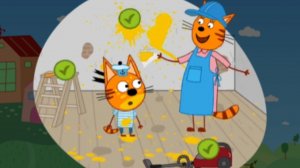 ТРИ КОТА. МИНИИГРЫ С ТРЕМЯ КОТАМИ