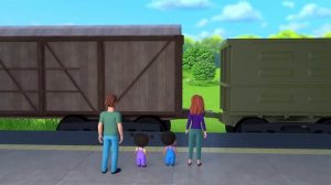 Pulando na poça d'água | Música Infantil | HeyKids em Português