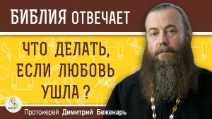 ЛЮБОВЬ УШЛА. ЧТО ДЕЛАТЬ ?  Протоиерей Димитрий Беженарь