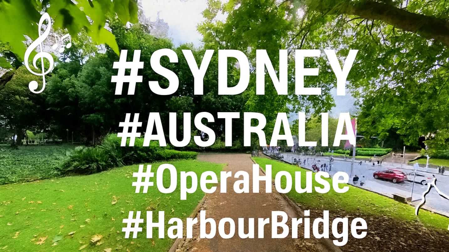 Видео для беговой дорожки | Виртуальный бег по Сиднею с музыкой | #Sydney #Australia #OperaHouse
