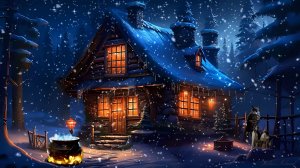 ✨ БЕЗУМНО КРАСИВАЯ УСПОКАИВАЮЩАЯ МУЗЫКА ДЛЯ СНА 🎵 РАССЛАБЛЯЮЩАЯ МУЗЫКА ДЛЯ ДУШИ У ЛЕСНОГО ДОМИКА