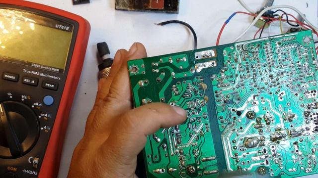 Утопили Блок питания  , ремонт дежурки.