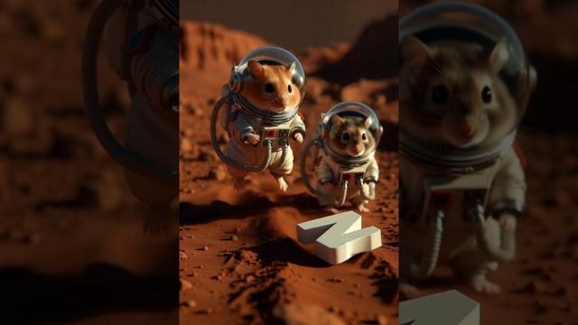 Хомяки на Марсе убегают от английского алфавита #английскийалфавит #alphabetsong #alphabet