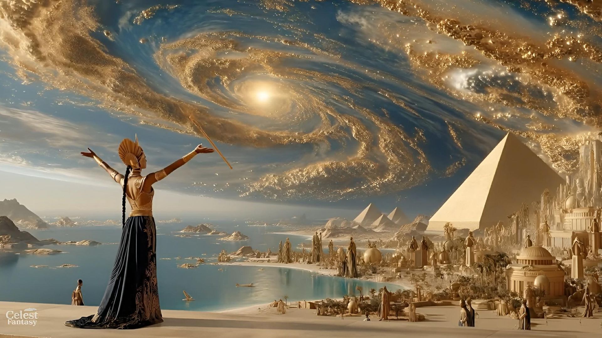 Фантастический Египет (Музыка и Видео ИИ)