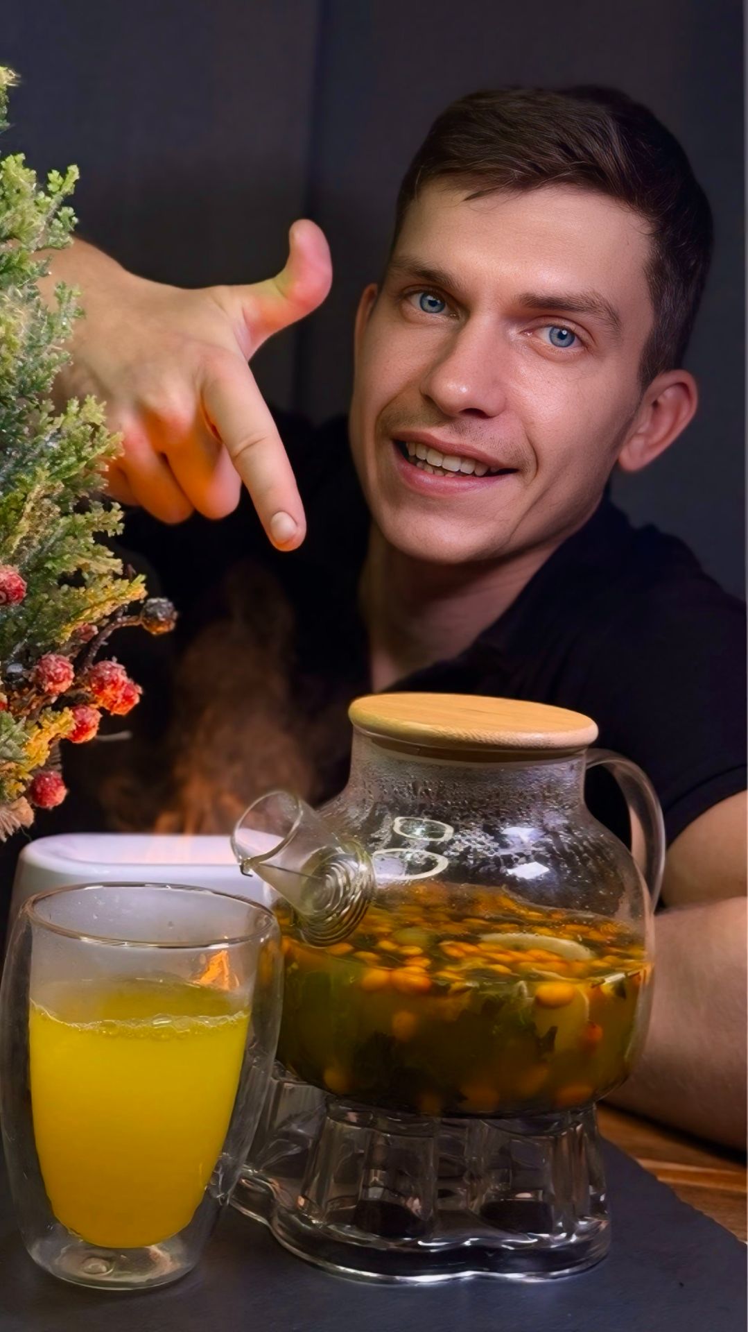 Зелёный чай с Облепихой и мятой смотреть онлайн