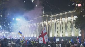 На улицы Тбилиси снова вышла прозападная оппозиция