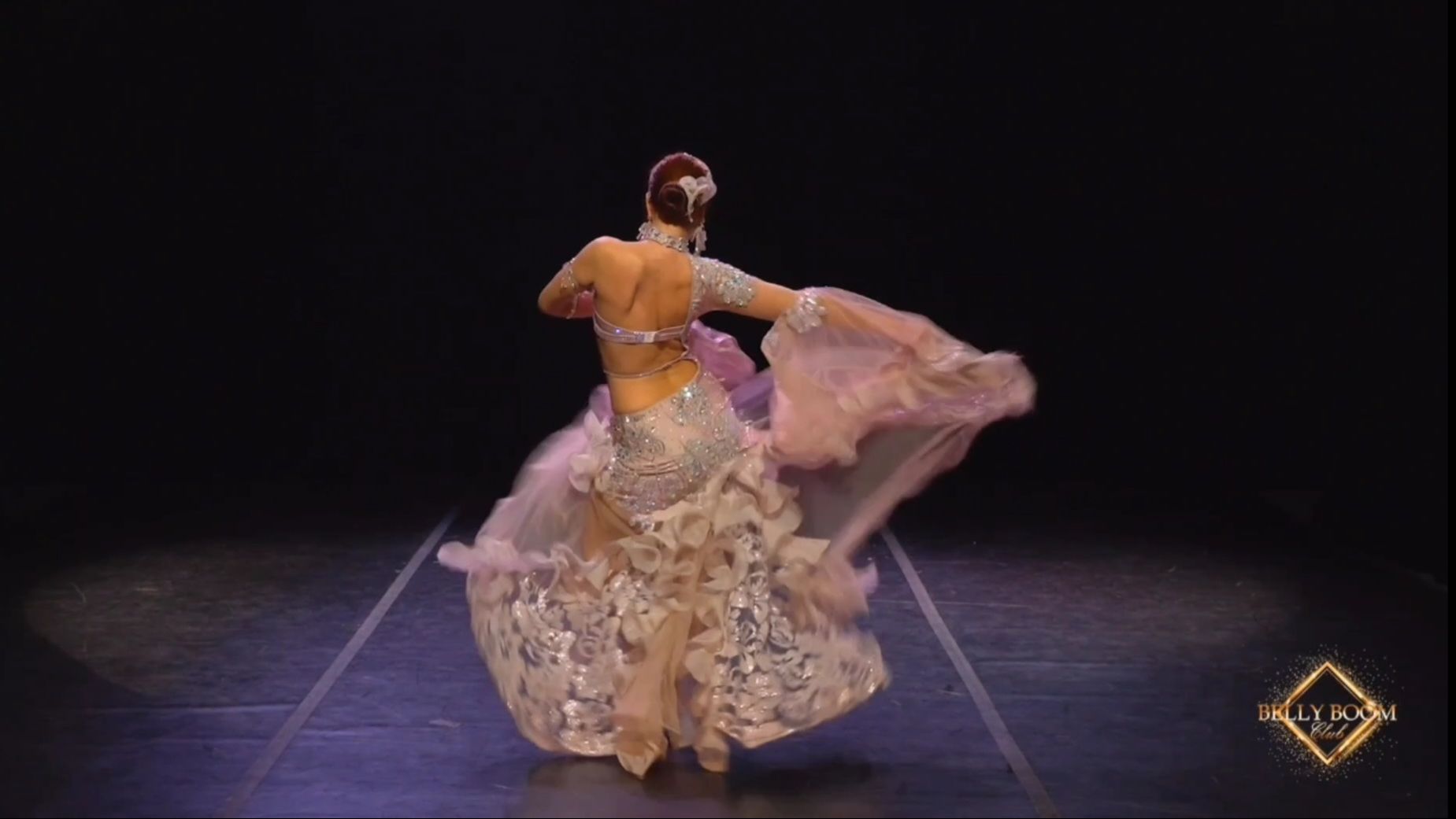 Bellydance Fusion "Морские ритмы Андалусии" - Bellydancer Hélène Elena Prokhorenko