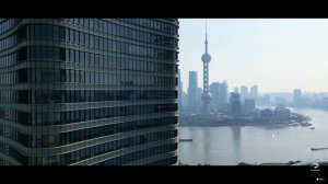 Шанхай 2025 с земли и с неба