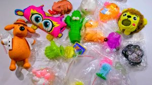 АСМР Распаковка сквишей и антистрессов для вашего удовлетворения 🥰🤯 Таба сквиши лапки 🤗