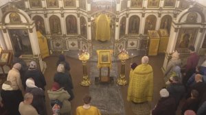 Запись трансляции 29 ноября 17:00. Всенощное бдение