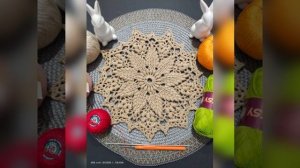 Красивые салфетки крючком