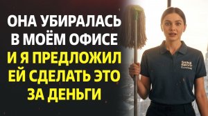 Предложил уборщице сделать мне это за деньги. Она согласилась, но не была готова к такому...