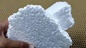 Остатки пенопласта больше не выбрасываю! Эксперименты и применение!